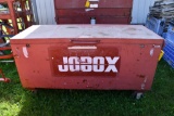 Jobox tool storage cabinet on rollers