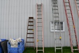 Werner 18' fiberglass extension ladder