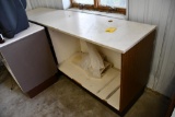 countertop with shelving