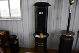 outdoor propane heater with cover
