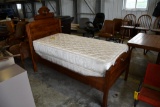 antique bed and mattress