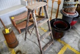 small wooden ladder