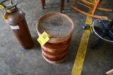 small wooden barrel