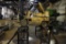 Cat T500 forklift and heavy duty forklift stands