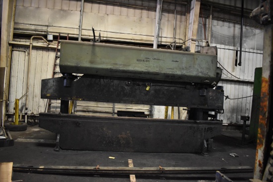 Wisconsin 150 ton press brake