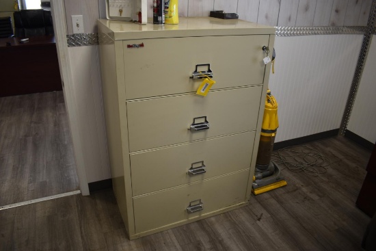 Fireking 4-drawer fireproof filing cabinet