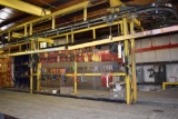 Large industrial paint conveyor