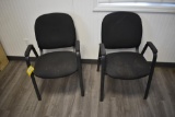 (2) reception chairs