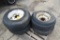 (4) Assorted tires & rims