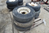 (6) Assorted tires & rims