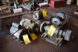 (2) bench top grinders & (2) elec. motors