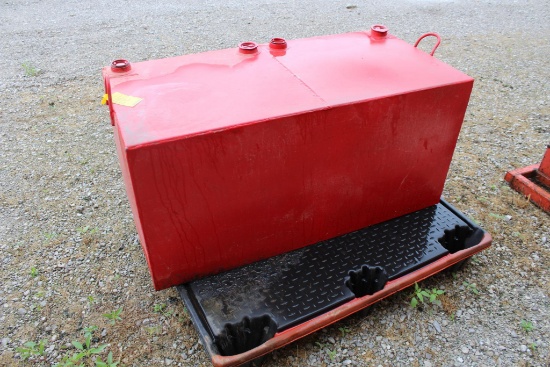 2 compartment fuel tank