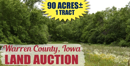 Warren County, IA Land Auction