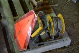 SMV sign, work light and ext. cord