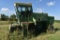 Older John Deere combine for scrap