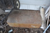 older metal storage box