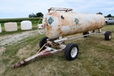 1,450 gal. NH3 tank on gear