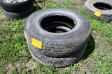 (3) 235/85R16 tires