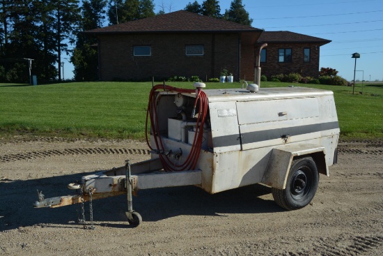 Quincy 160-G gas powered air compressor