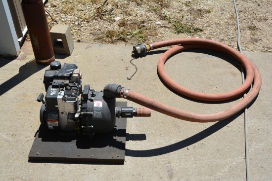 B.S. 3.5hp gas engine & Pacer 2" poly pump