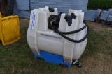 100 gal. chemical shuttle with pump