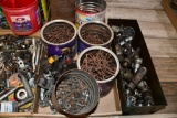 Misc. bolts, nails, hyd. fittings, roll pins & cotter keys