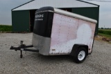 8'x5' bumper hitch cargo trailer