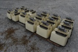 (16) Kinze insecticide boxes off 3600 planter