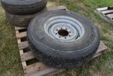 235/85R16 tires & rim