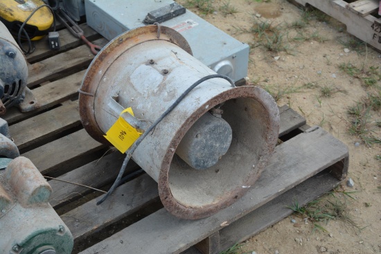 Grain bin fan
