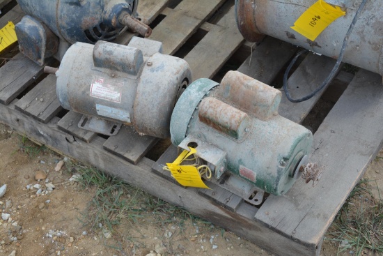 (2) smaller electric motors
