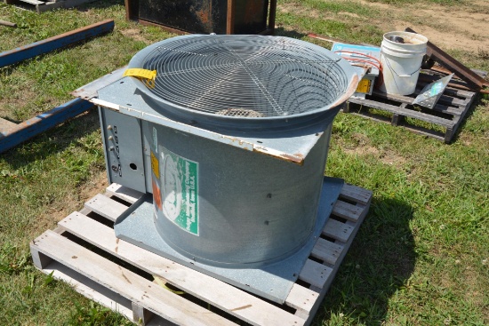 Sukup 28" diameter grain bin drying fan