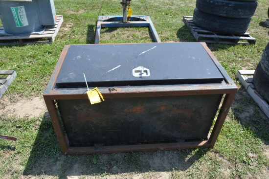 48" truck tool box in frame