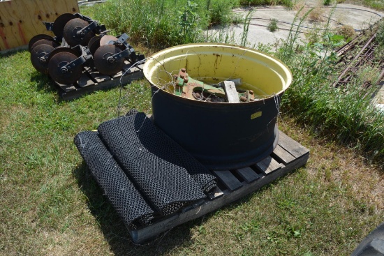 Combine rim & misc. parts