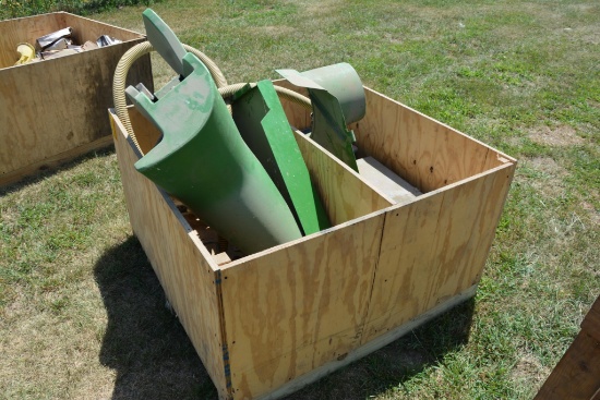 Pallet of John Deere Combine parts