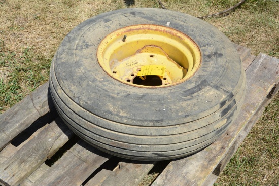 Titan 9.5-14 imp tire on 6 bolt rim