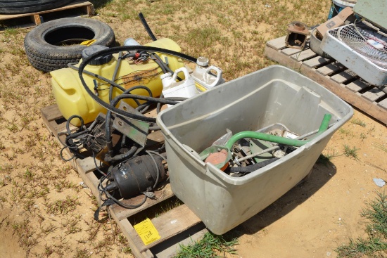 Electric over hyd. valve, 15 gallon spot sprayer etc.