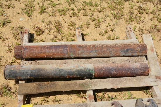 (2) axle shafts