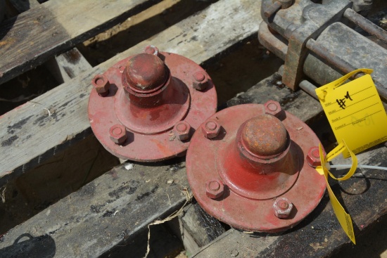 (2) 5 bolt hubs