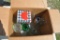 Lot Box of Flower Vases