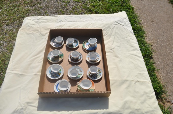 Matching cups & saucers