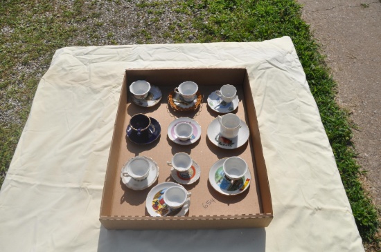 Matching cups & saucers