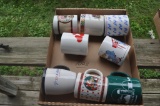 Collection of coffee cups
