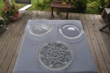 Glass, platters and bowls