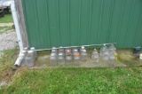 Older glass jars out of basement