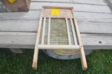 Primitive wash board