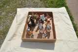 Various bird figurines