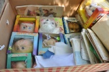 Lot Box of Doll Heads for crafting your own dolls