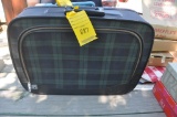 leeds plaid suit case