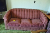 older mohair couch